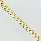 Cadena Cubana 6.5gr / 50cm / 4.2mm Oro Amarillo +1 18K