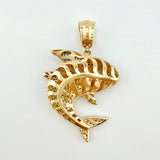 Dije Tiburon 13.2gr / 5cm / Oro Amarillo 18K ©