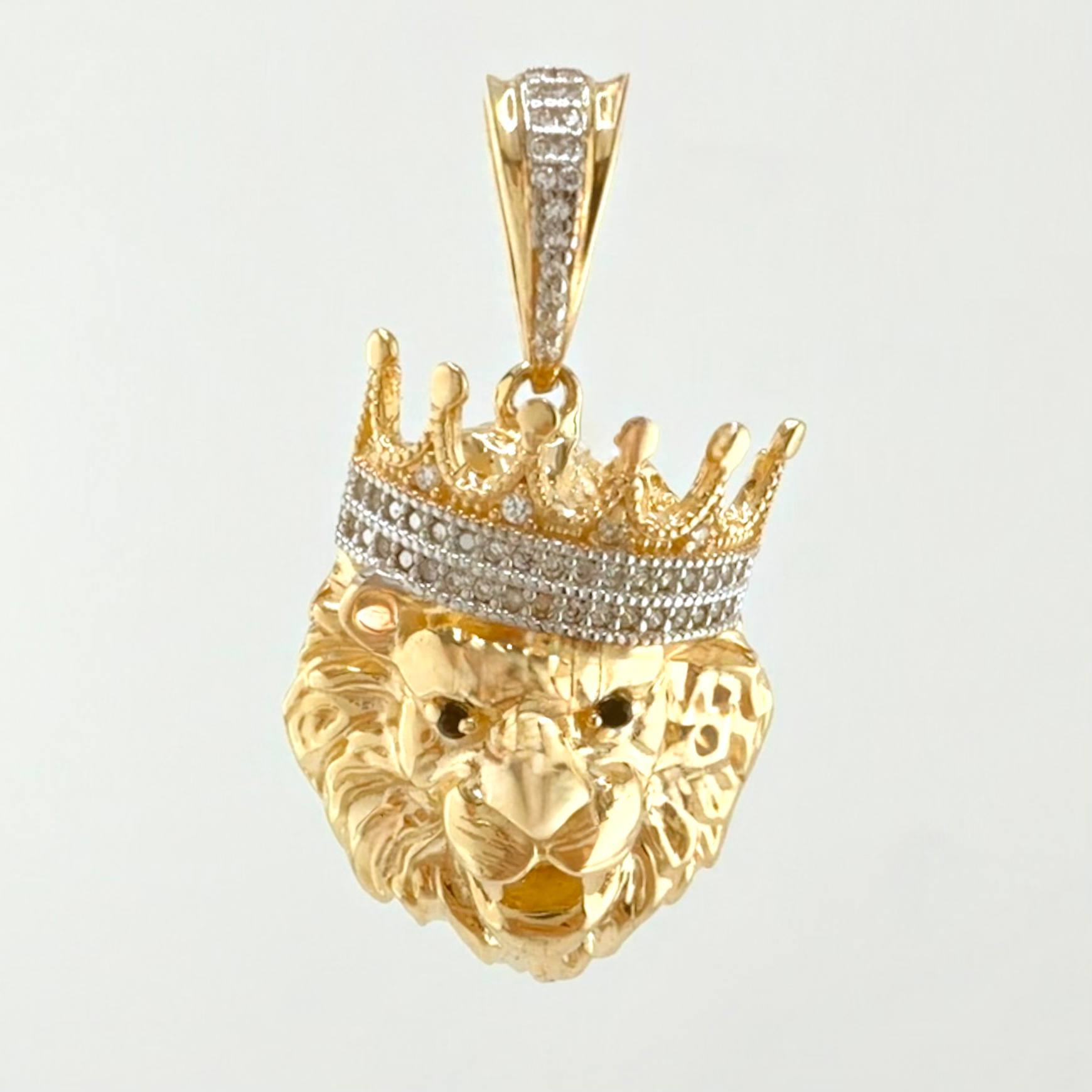 Dije Leon Coronado 10gr / 4cm / Oro Amarillo 18K ©