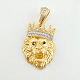 Dije Leon Coronado 10gr / 4cm / Oro Amarillo 18K ©
