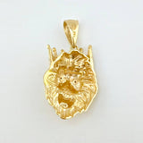 Dije Leon Coronado 10gr / 4cm / Oro Amarillo 18K ©