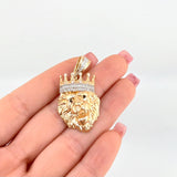Dije Leon Coronado 10gr / 4cm / Oro Amarillo 18K ©