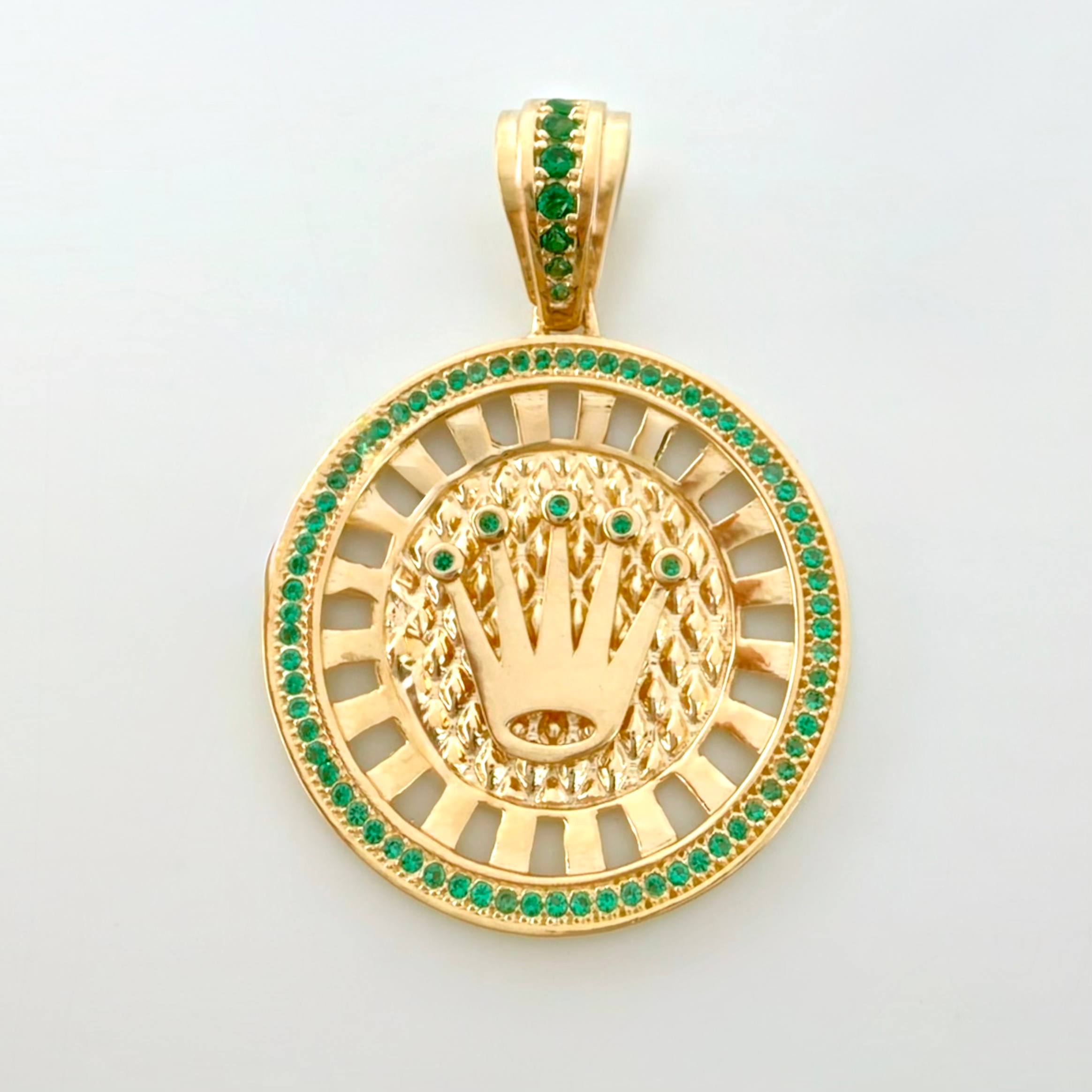 Dije Corona 9.7gr / 4cm / Oro Amarillo 18K