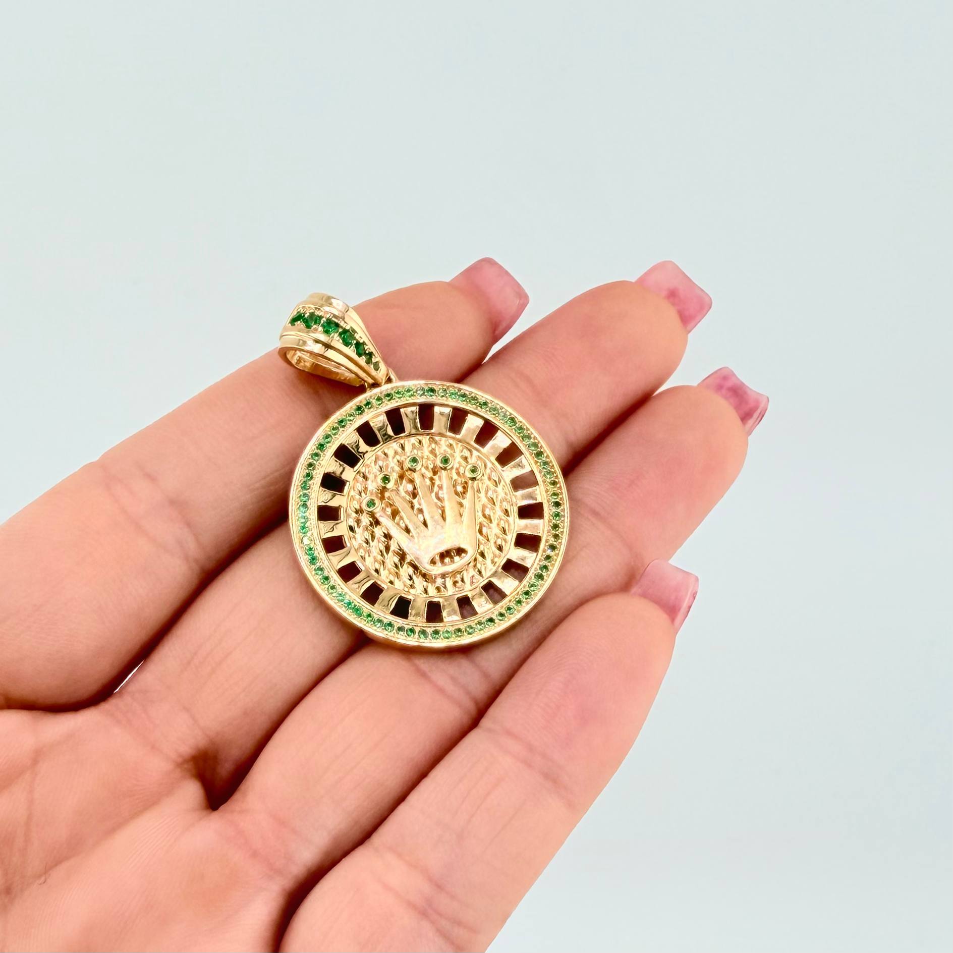 Dije Corona 9.7gr / 4cm / Oro Amarillo 18K