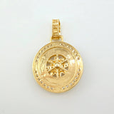 Dije Brujula Movil 9.6gr / 3.8cm / Oro Amarillo 18K ©