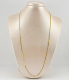 Cadena Cubana 5.4gr / 70cm / 3.2mm Oro Amarillo +1 18K