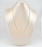 Cadena Cubana 2.55 g / 50.9 cm / 2.4 mm Oro Amarillo 18K