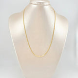 Cadena Cubana 2.4 g / 50.3 cm / 2.45 mm Oro Amarillo 18K