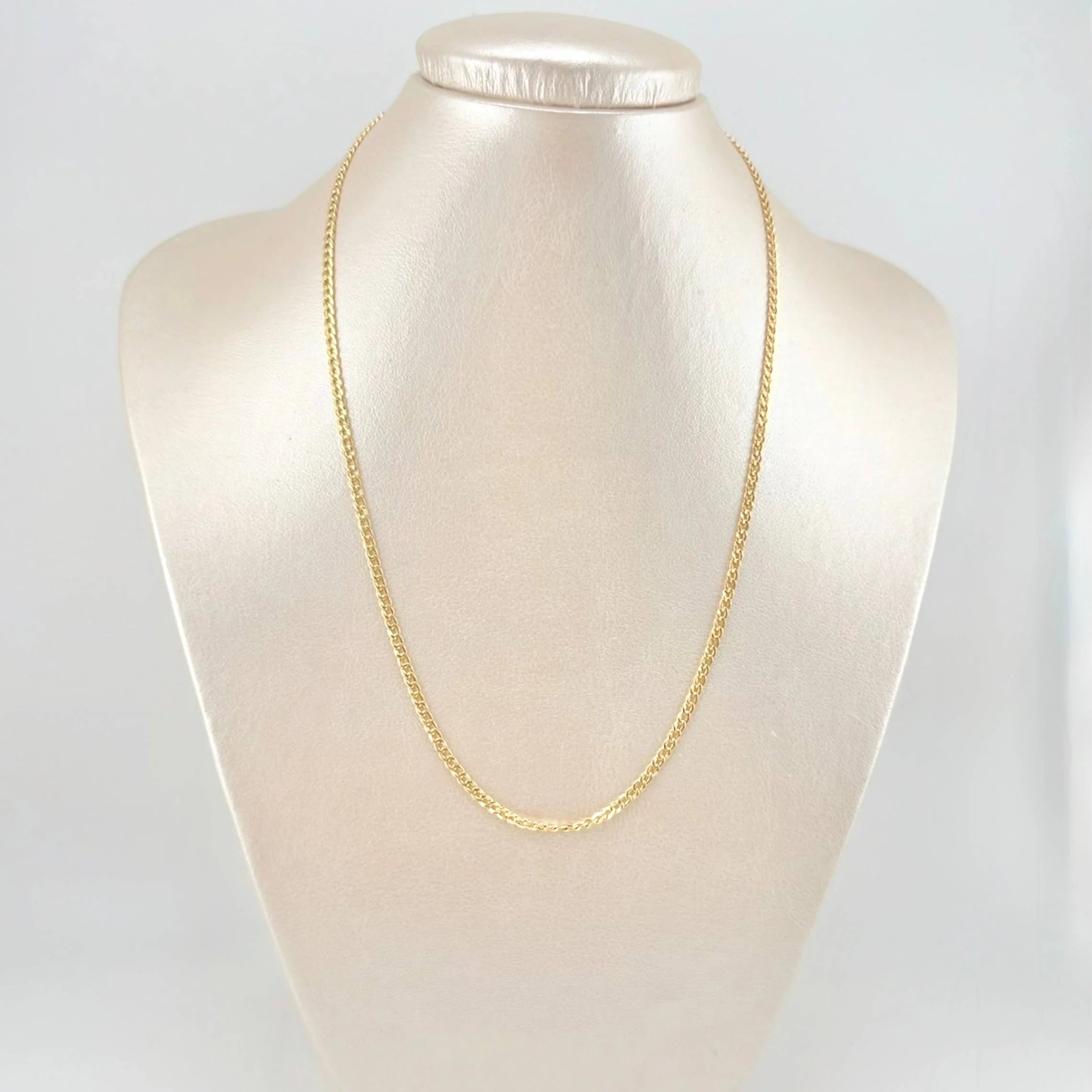 Cadena Cubana 2.95 g / 61 cm / 2.3 mm Oro Amarillo 18K