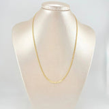 Cadena Cubana 2.95 g / 61 cm / 2.3 mm Oro Amarillo 18K