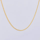 Cadena Mini Cubana 1.55gr / 45cm / 1.8mm Oro Amarillo +1 18K ©