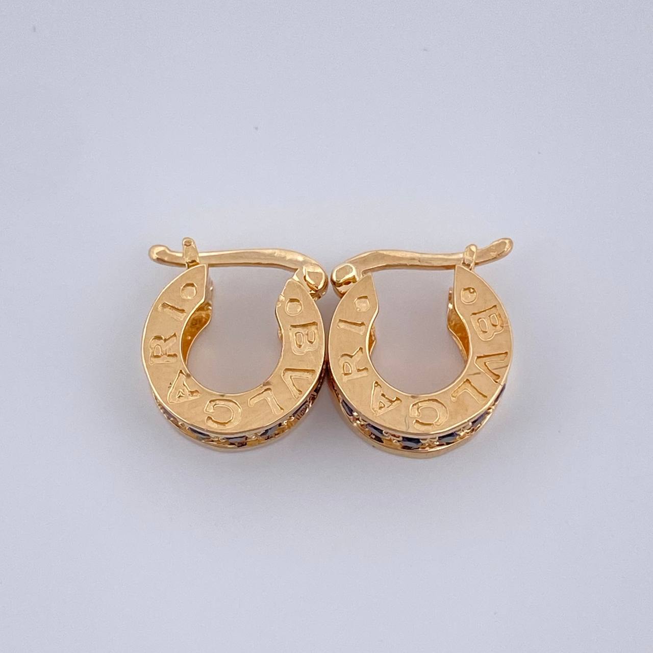 Candongas BV 4.7gr / 1.3cm / Oro Amarillo 18K &