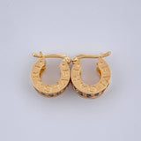 Candongas BV 4.7gr / 1.3cm / Oro Amarillo 18K &