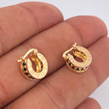Candongas BV 4.7gr / 1.3cm / Oro Amarillo 18K &