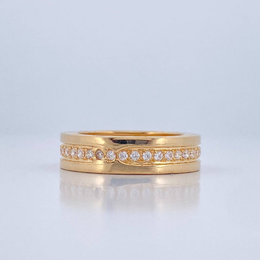 Anillo BV 6gr / T7 / Oro Amarillo 18K &