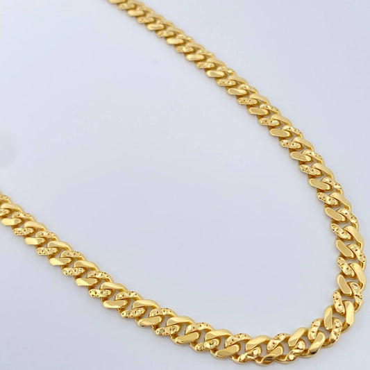 Cadena Cubana Infinito 19.55gr / 61cm / Oro Amarillo +4 18K &