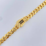 Cadena Cubana Infinito 19.55gr / 61cm / Oro Amarillo +4 18K &