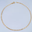 Tobillera Aro Seguido 2.2gr / 27.9cm / Oro Amarillo +3 18K $