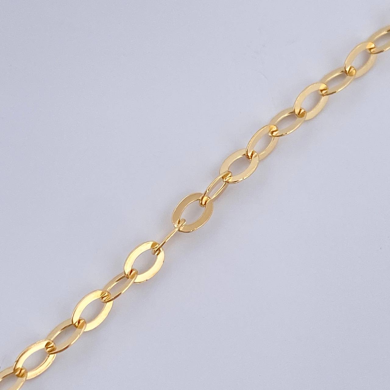 Tobillera Aro Seguido 2.2gr / 27.9cm / Oro Amarillo +3 18K $