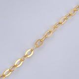 Tobillera Aro Seguido 2.2gr / 27.9cm / Oro Amarillo +3 18K $