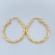 Candongas Yudi 1.65gr / 2.8cm / Oro Amarillo 18K $