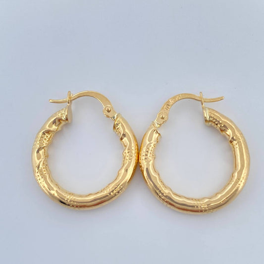 Candongas Rox 2.25gr / 2.3cm / Oro Amarillo 18K $
