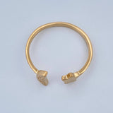 Anillo Abrazo Luna Estrella 1.55gr / T5 3/4 / Oro Amarillo 18K $