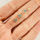 Dije Flores 1.55g / 3cm Oro Amarillo 18K