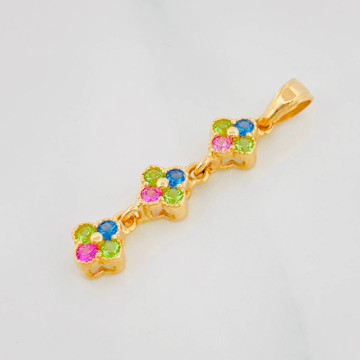Dije Flores 1.55g / 3cm Oro Amarillo 18K