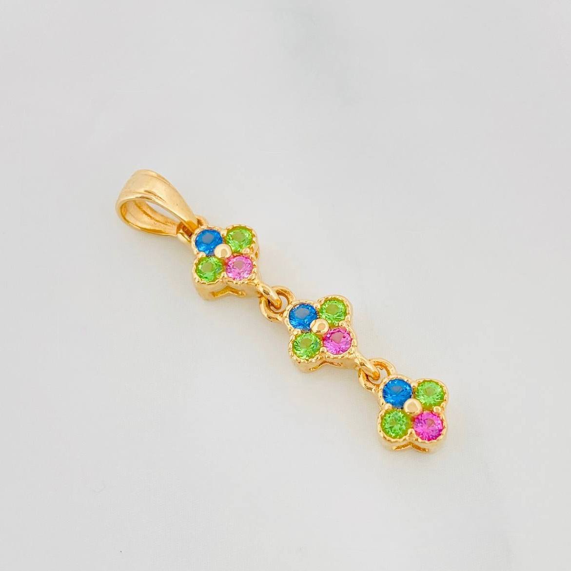 Dije Flores 1.55g / 3cm Oro Amarillo 18K