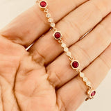 Pulso Halo 8.85g / 17cm / 6mm Oro Amarillo 18K