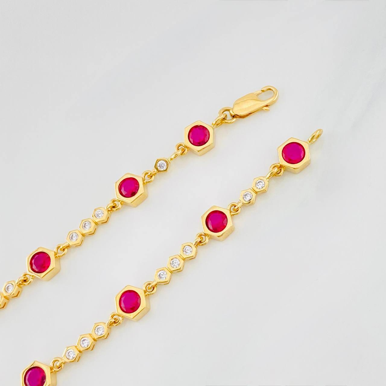 Pulso Halo 8.85g / 17cm / 6mm Oro Amarillo 18K