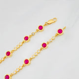 Pulso Halo 8.85g / 17cm / 6mm Oro Amarillo 18K
