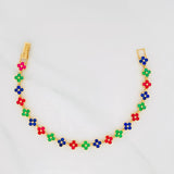 Pulso Flores 10.45g / 16cm / 6mm Oro Amarillo 18K