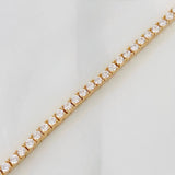 Pulso Tennis 9.35g / 17cm / 1.9mm Oro Amarillo 18K