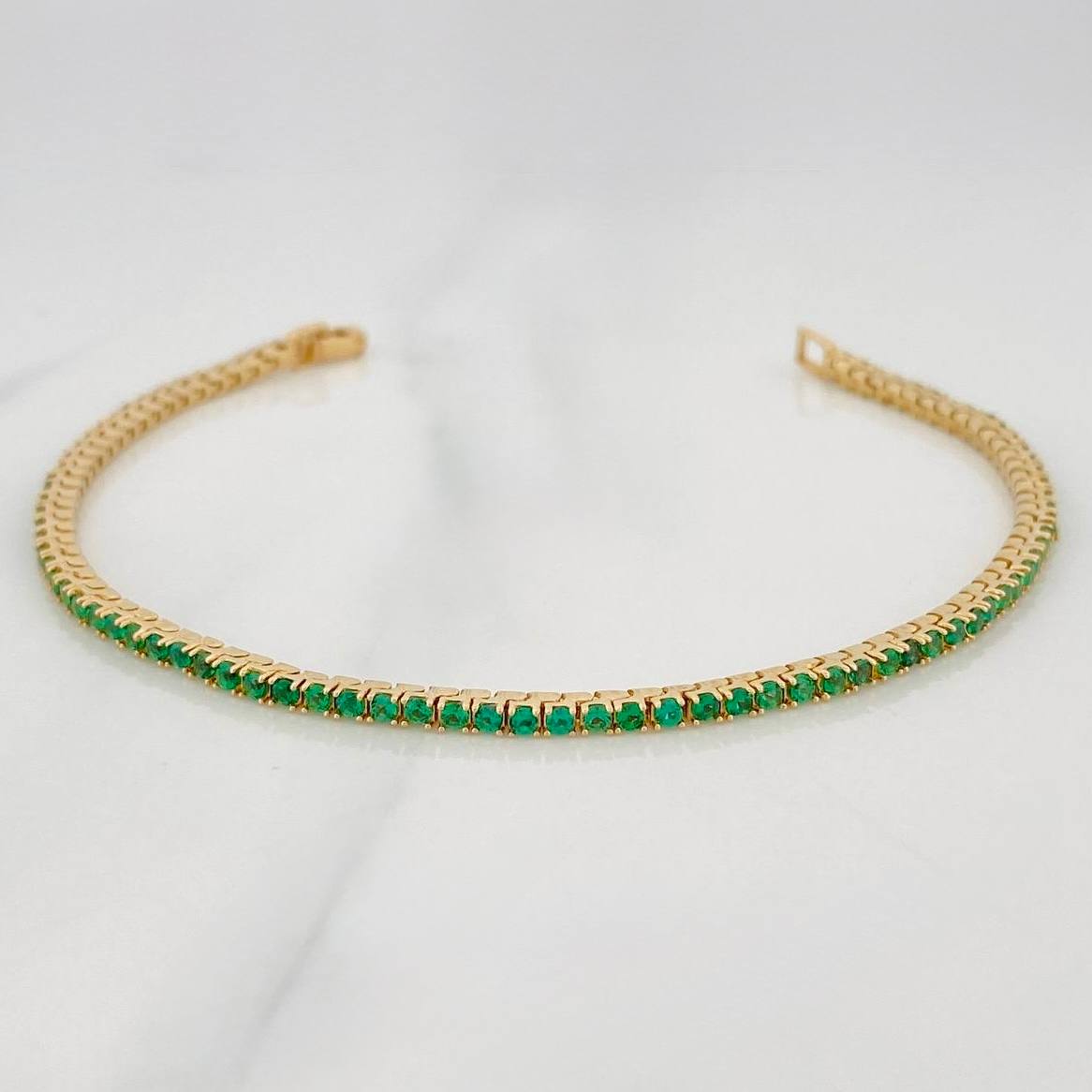 Pulso Tennis 7.6g / 18cm / 1.9mm Oro Amarillo 18K