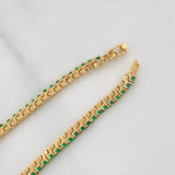 Pulso Tennis 7.6g / 18cm / 1.9mm Oro Amarillo 18K