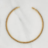 Pulso Tennis 7.85g / 19.5cm / 1.9mm Oro Amarillo 18K