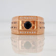 Anillo Halo 5.7g / T9 1/4 Oro Rosa 18K