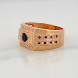 Anillo Halo 5.7g / T9 1/4 Oro Rosa 18K