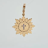 Dije Fragmento Cruz 2.35gr / 2.5cm / Oro Amarillo 18K &