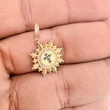 Dije Fragmento Cruz 2.35gr / 2.5cm / Oro Amarillo 18K &