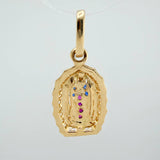 Dije Virgen Guadalupe 1.25gr / 2.1cm / Oro Amarillo 18K &