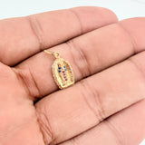 Dije Virgen Guadalupe 1.25gr / 2.1cm / Oro Amarillo 18K &