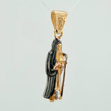 Dije Santa Muerte 2.55gr / 2.8cm / Tres Oros 18K &