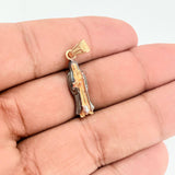 Dije Santa Muerte 2.55gr / 2.8cm / Tres Oros 18K &