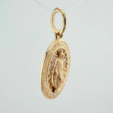 Dije Virgen Milagrosa 1.3gr / 2cm / Oro Amarillo 18K &