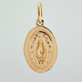 Dije Virgen Milagrosa 1.3gr / 2cm / Oro Amarillo 18K &