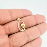 Dije Virgen Maria 1.1gr / 2.4cm / Oro Amarillo 18K &