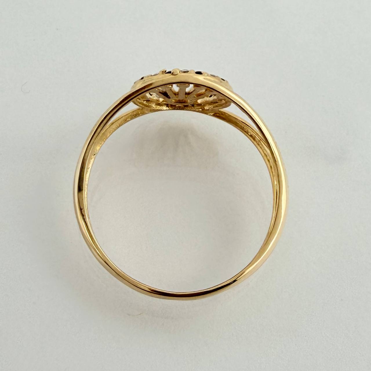 Anillo Corona 1.7gr / T6 1/4 / Oro Amarillo 18K
